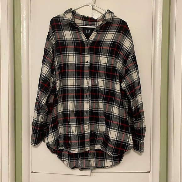 Gap Big Shirt Flannel - Picture 1 of 4